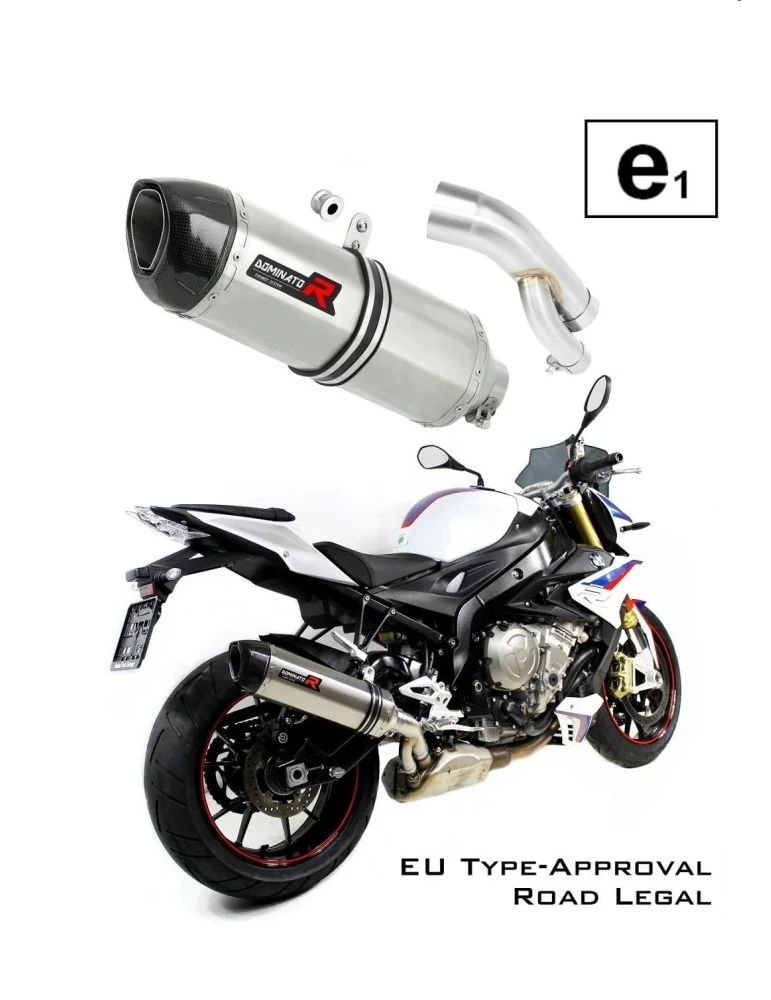 Silencieux slip-on homologué Dominator HP1 pour BMW S1000R (2017-2020)