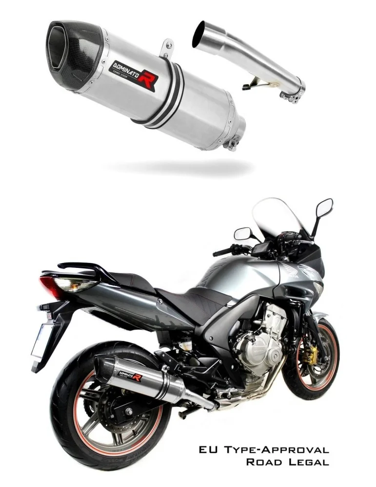 Silencieux slip-on homologué Dominator HP1 pour Honda CBF 600 (2008-2013)