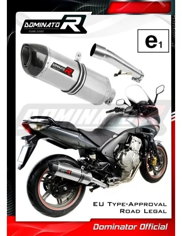 Silencieux slip-on homologué Dominator HP1 pour Honda CBF 600 (2008-2013)