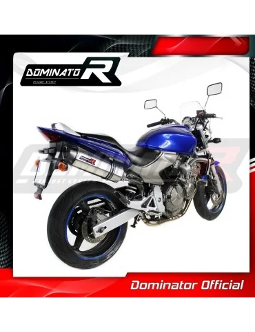 Silencieux slip-on homologué Dominator HP1 pour Honda CB 600F Hornet (2003-2006)