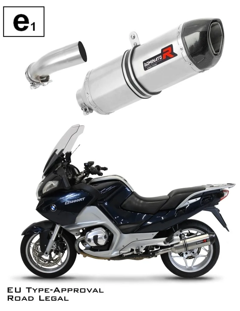Silencieux slip-on homologué Dominator HP1 pour BMW R1200RT (2010-2013)