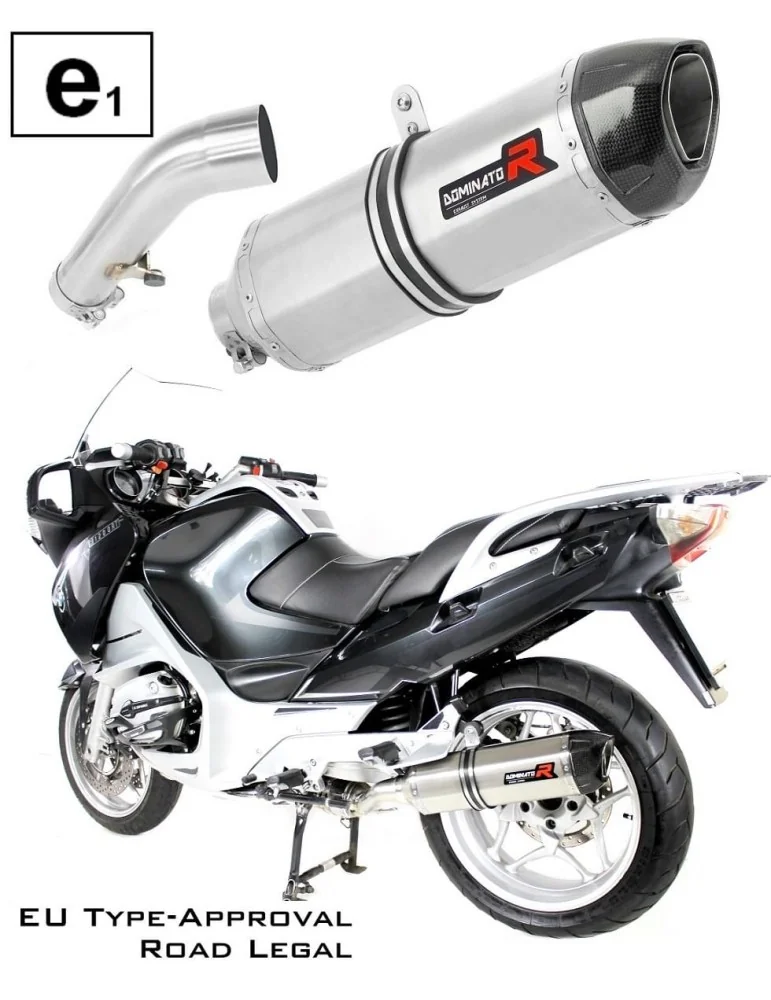 Silencieux slip-on homologué Dominator HP1 pour BMW R1200RT (2004-2009)