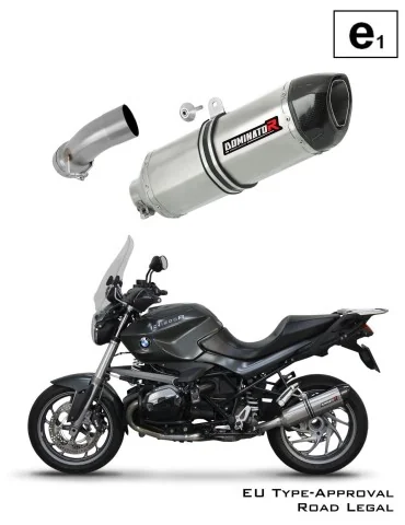 Silencieux slip-on homologué Dominator HP1 pour BMW R1200R (2010-2014)
