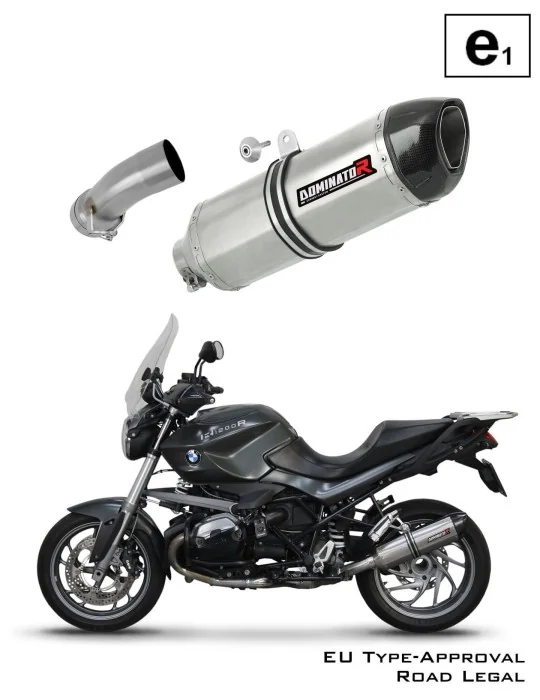 Silencieux slip-on homologué Dominator HP1 pour BMW R1200R (2010-2014)