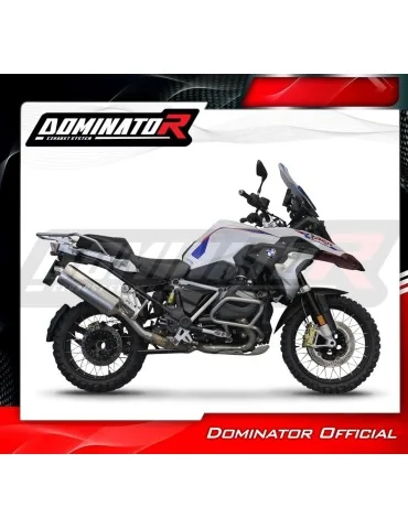Silencieux slip-on homologué Dominator P7 Titane pour BMW R1200GS Adventure (2013-2018)