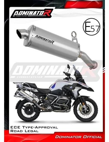 Silencieux slip-on homologué Dominator P7 Titane pour BMW R1250GS Adventure (2018-2023)