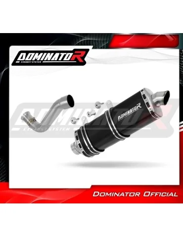 Silencieux slip-on Dominator P7 Noir pour Yamaha YFM 700 Grizzly (2007-2015)