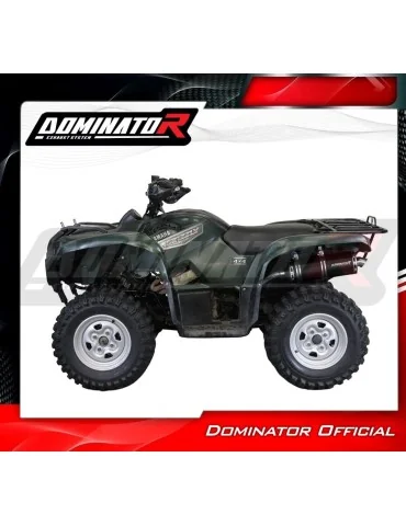 Silencieux slip-on Dominator P7 Noir pour Yamaha YFM 700 Grizzly (2007-2015)