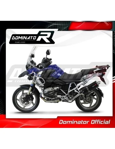 Silencieux slip-on Dominator P7 Noir pour BMW R1200GS (2004-2009)