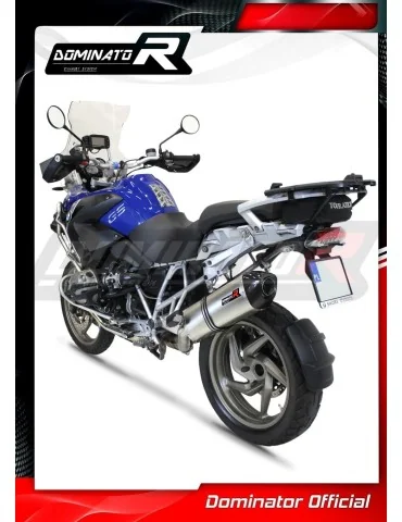 Silencieux slip-on homologué Dominator HP7 pour BMW R1200GS Adventure (2004-2009)
