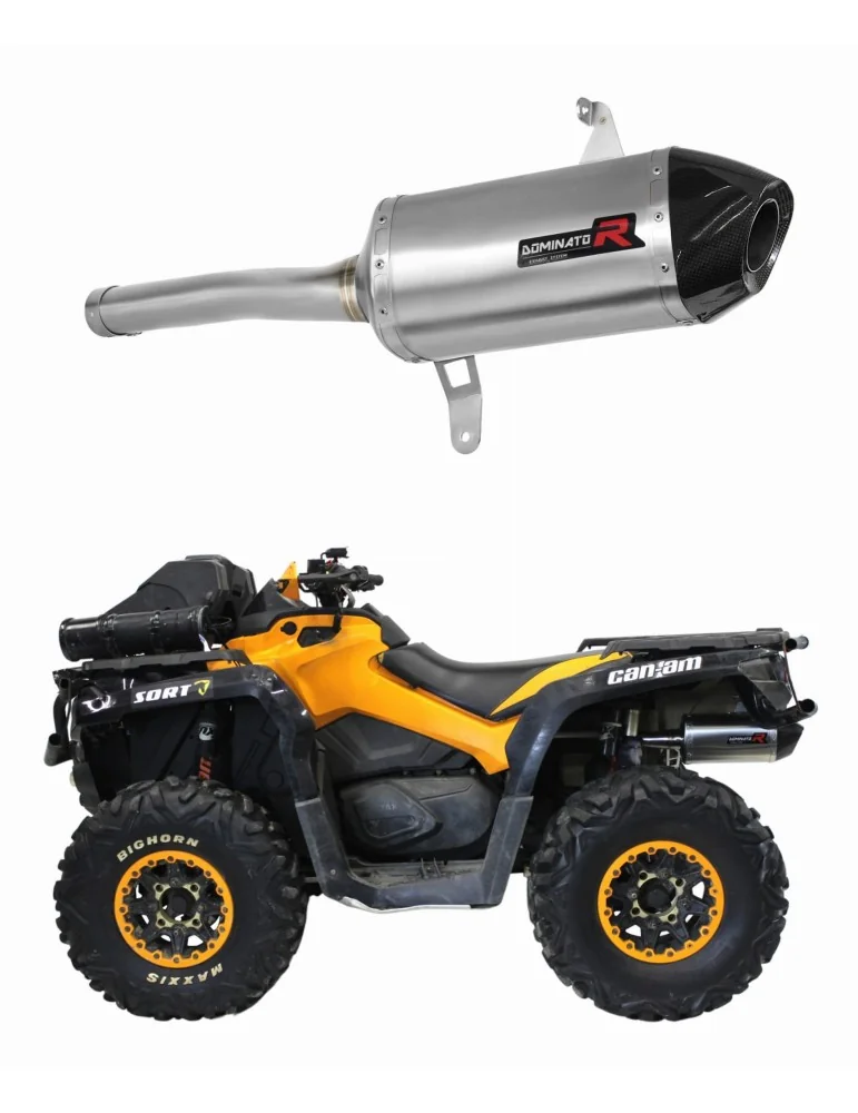 Silencieux slip-on Dominator HP7 pour Can-Am Outlander 650 (2013-2017)