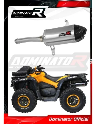 Silencieux slip-on Dominator HP7 pour Can-Am Outlander 650 (2013-2017)