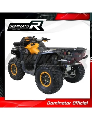 Silencieux slip-on Dominator HP7 pour Can-Am Outlander 650 (2013-2017)