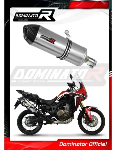 Silencieux slip-on Dominator HP7 pour Honda CRF 1000L Africa Twin (2016-2019)