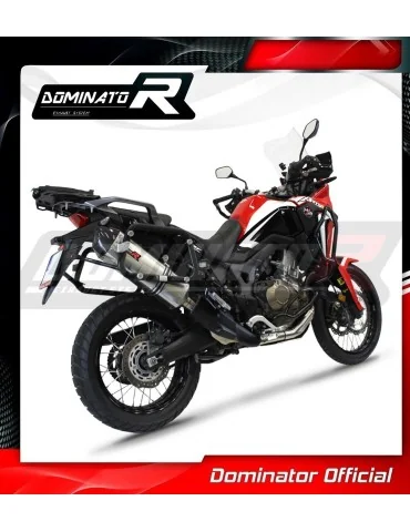 Silencieux slip-on Dominator HP7 pour Honda CRF 1000L Africa Twin (2016-2019)