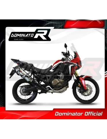 Silencieux slip-on Dominator HP7 pour Honda CRF 1000L Africa Twin (2016-2019)