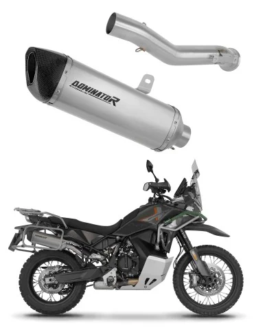 Silencieux slip-on Dominator HP6 Titane pour CF Moto 1000 MT-X (2026)