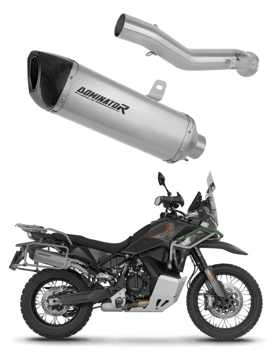 Silencieux slip-on Dominator HP6 Titane pour CF Moto 1000 MT-X (2026)