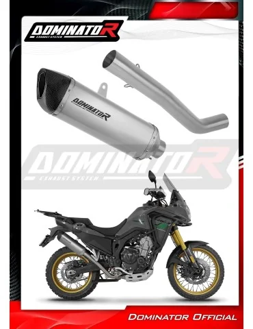 Silencieux slip-on Dominator HP6 Titane pour Rieju Aventura 500 (2023-2026)
