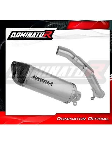 Silencieux slip-on Dominator HP6 Titane pour Honda VFR 800 Fi (1998-2001)