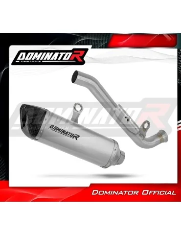 Silencieux slip-on Dominator HP6 Titane pour Zontes 703F (2025-2026)