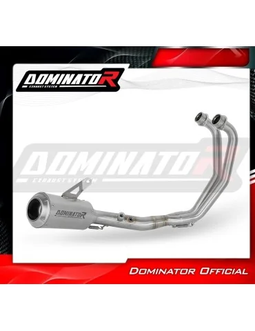 Ligne d'échappement complète inox Dominator GPS pour Yamaha YZF-R3 (2025-2026)