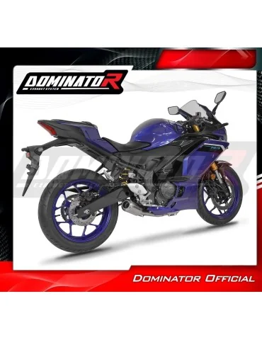 Ligne d'échappement complète inox Dominator GPS pour Yamaha YZF-R3 (2025-2026)