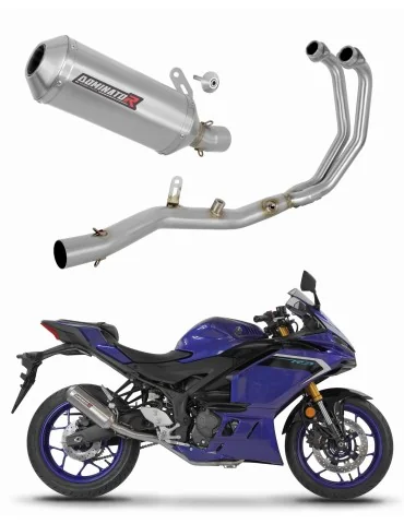 Ligne d'échappement complète inox Dominator OV G2 pour Yamaha YZF-R3 (2025-2026)