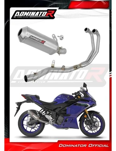 Ligne d'échappement complète inox Dominator OV G2 pour Yamaha YZF-R3 (2025-2026)