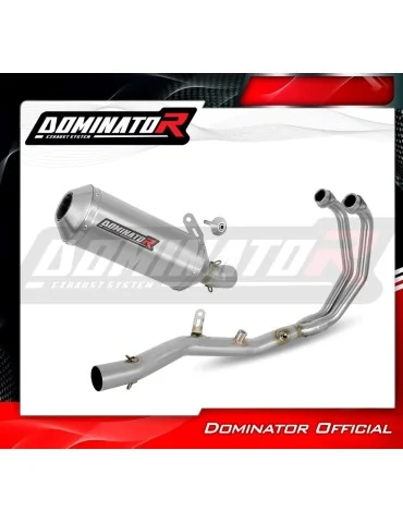 Ligne d'échappement complète inox Dominator OV G2 pour Yamaha YZF-R3 (2025-2026)