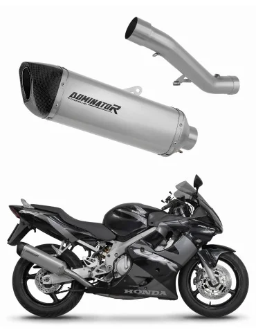 Silencieux slip-on Dominator HP6 Titane pour Honda CBR 600 F4i (2001-2006)
