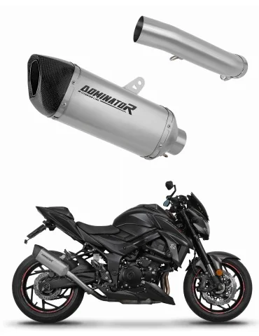 Silencieux slip-on Dominator HP6 Titane pour Suzuki GSX-S 750 (2017-2020)