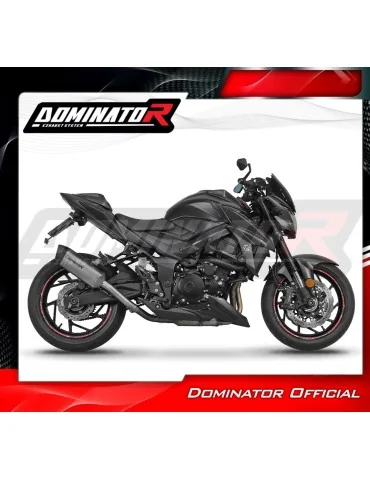 Silencieux slip-on Dominator HP6 Titane pour Suzuki GSX-S 750 (2017-2020)