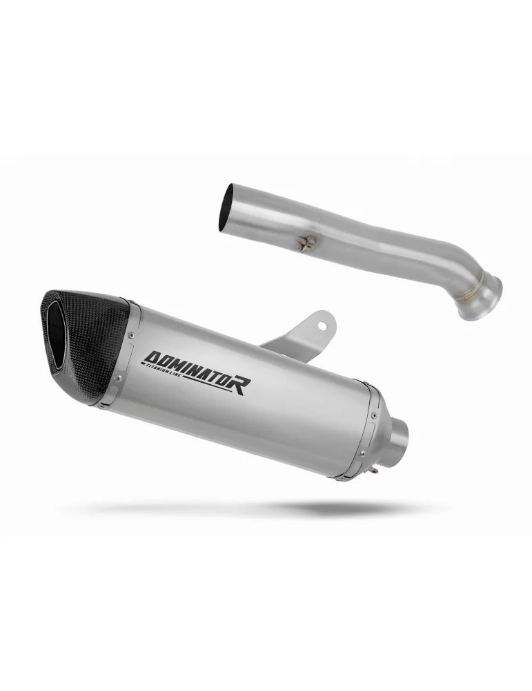 Silencieux slip-on Dominator HP6 Titane pour Husqvarna Norden 901 (2022-2025)