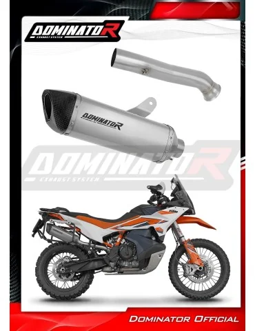 Silencieux slip-on Dominator HP6 Titane pour KTM 790 Adventure / R (2019-2025)
