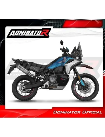 Silencieux slip-on Dominator HP6 Titane pour CF Moto 800 MT-X (2025)
