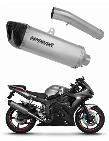 Silencieux slip-on Dominator HP6 Titane pour Yamaha YZF R6 (2003-2005)