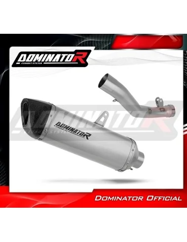 Silencieux slip-on Dominator HP6 Titane pour Suzuki GSXR 1000 K9 L0 L1 côté droit (2009-2011)