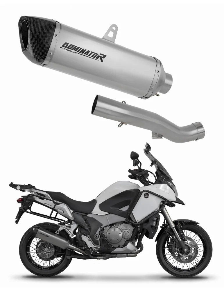 Silencieux slip-on Dominator HP6 Titane pour Honda VFR 1200X Crosstourer (2012-2020)