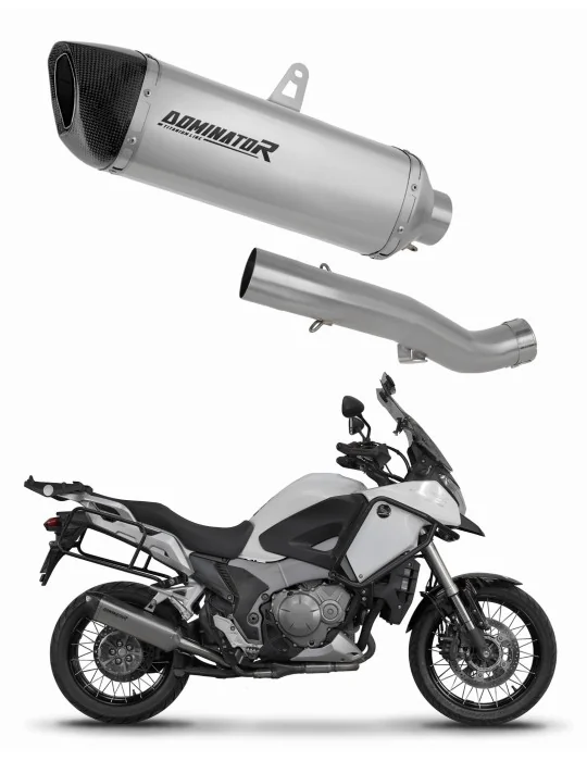 Silencieux slip-on Dominator HP6 Titane pour Honda VFR 1200X Crosstourer (2012-2020)