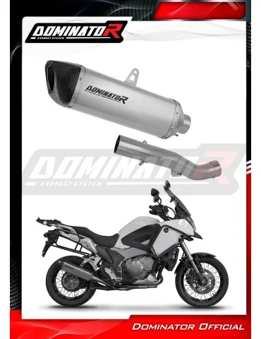 Silencieux slip-on Dominator HP6 Titane pour Honda VFR 1200X Crosstourer (2012-2020)