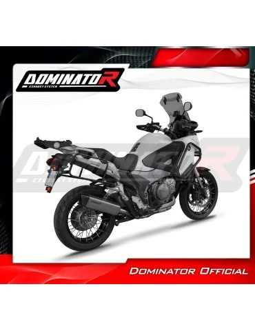 Silencieux slip-on Dominator HP6 Titane pour Honda VFR 1200X Crosstourer (2012-2020)