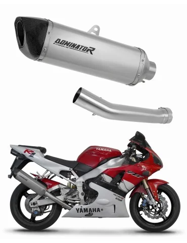 Silencieux slip-on Dominator HP6 Titane pour Yamaha YZF R1 1000 RN01 (1998-1999)