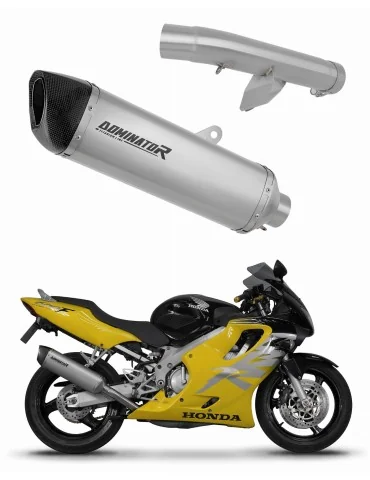 Silencieux slip-on Dominator HP6 Titane pour Honda CBR 600 F4 (1999-2000)