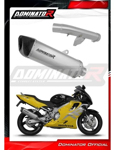 Silencieux slip-on Dominator HP6 Titane pour Honda CBR 600 F4 (1999-2000)