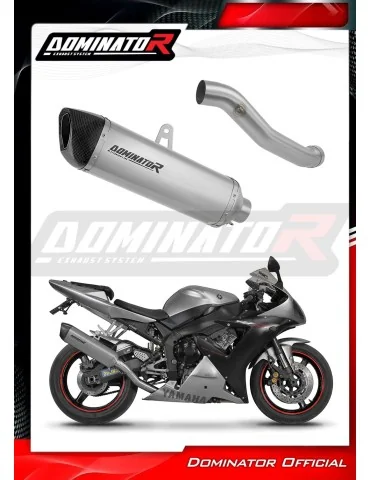 Silencieux slip-on Dominator HP6 Titane pour Yamaha YZF R1 1000 RN09 (2002-2003)