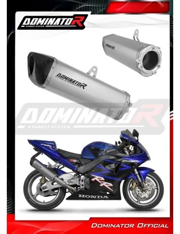 Silencieux bolt-on Dominator HP6 Titane pour Honda CBR 954 (2002-2003)