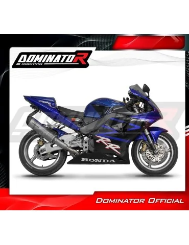 Silencieux bolt-on Dominator HP6 Titane pour Honda CBR 954 (2002-2003)