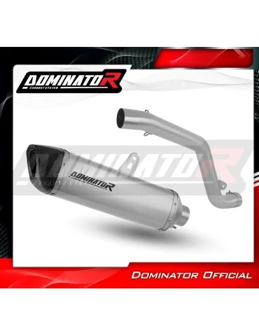 Silencieux slip-on Dominator HP6 Titane pour Kawasaki ZX10R (2006-2007) - réf. KA90DFT