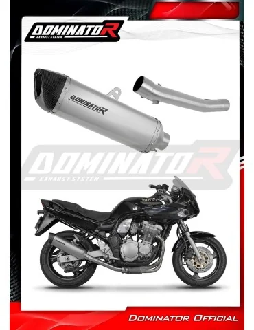 Silencieux slip-on homologué Dominator HP6 Titane pour Suzuki GSF Bandit 1200 (1996-2000)